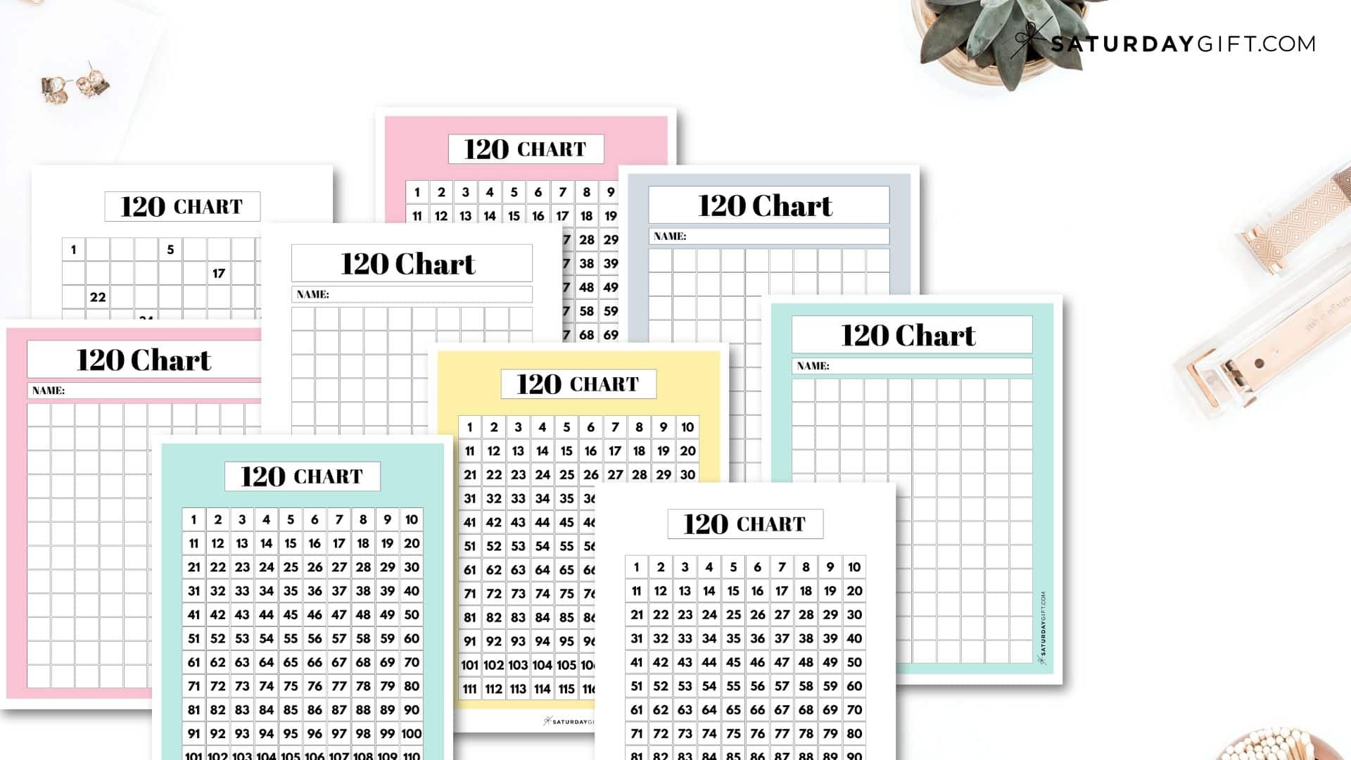 120 Chart Printable