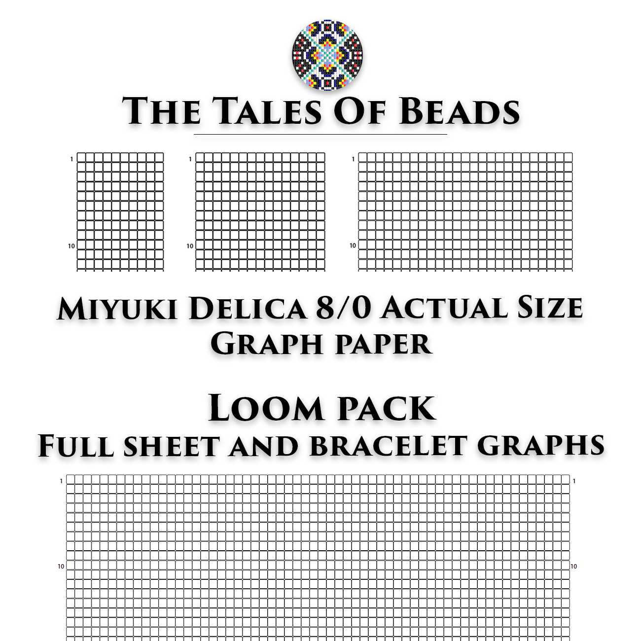 Bead Size Chart Printable