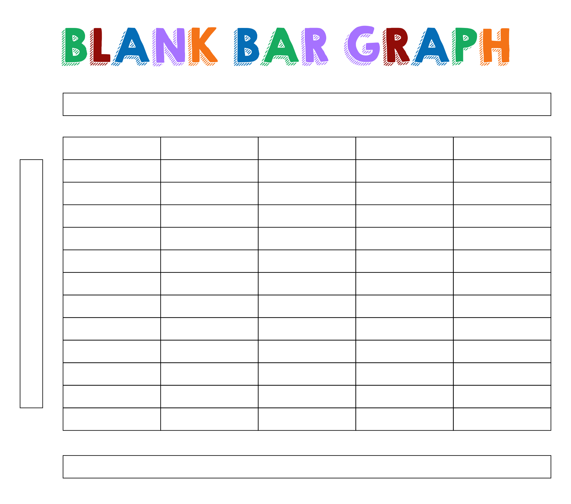 Blank Printable Chart