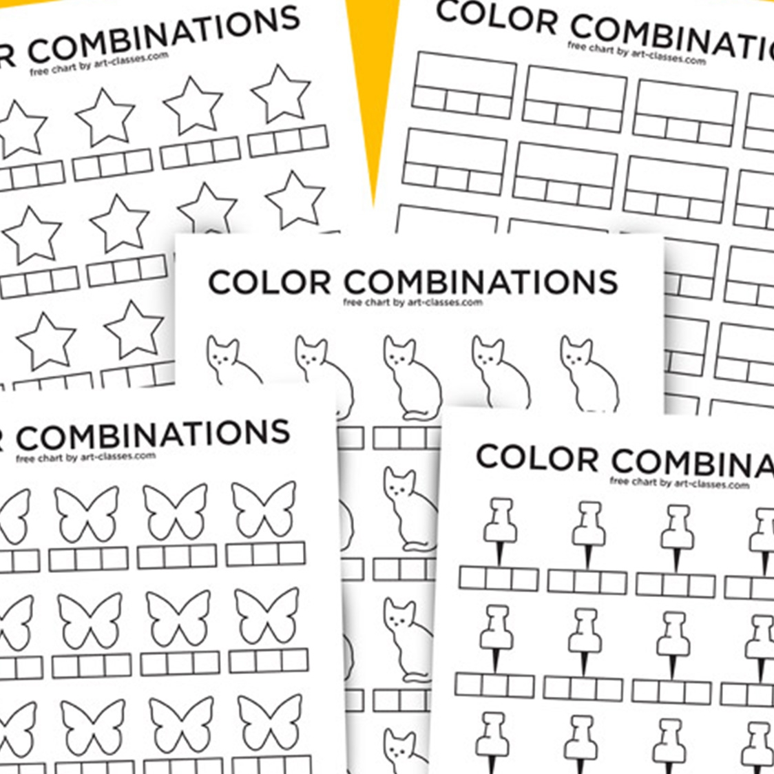 Blank Color Chart Printable