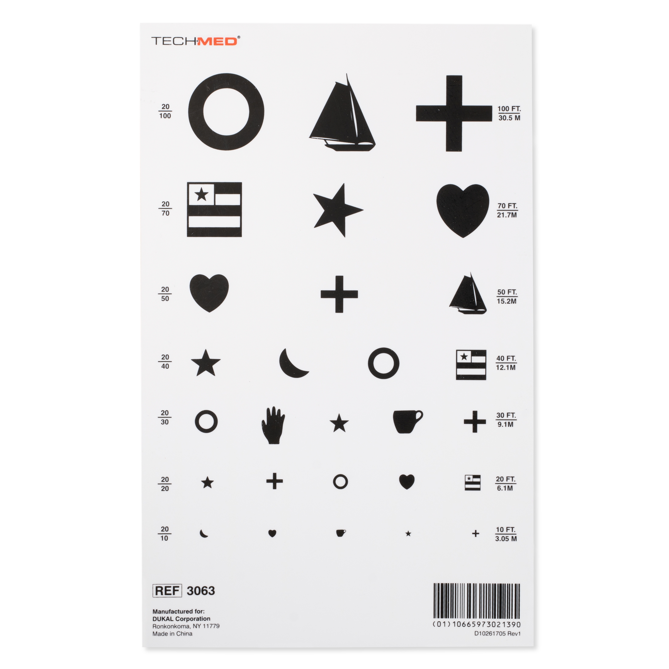 10 Ft Eye Chart Printable