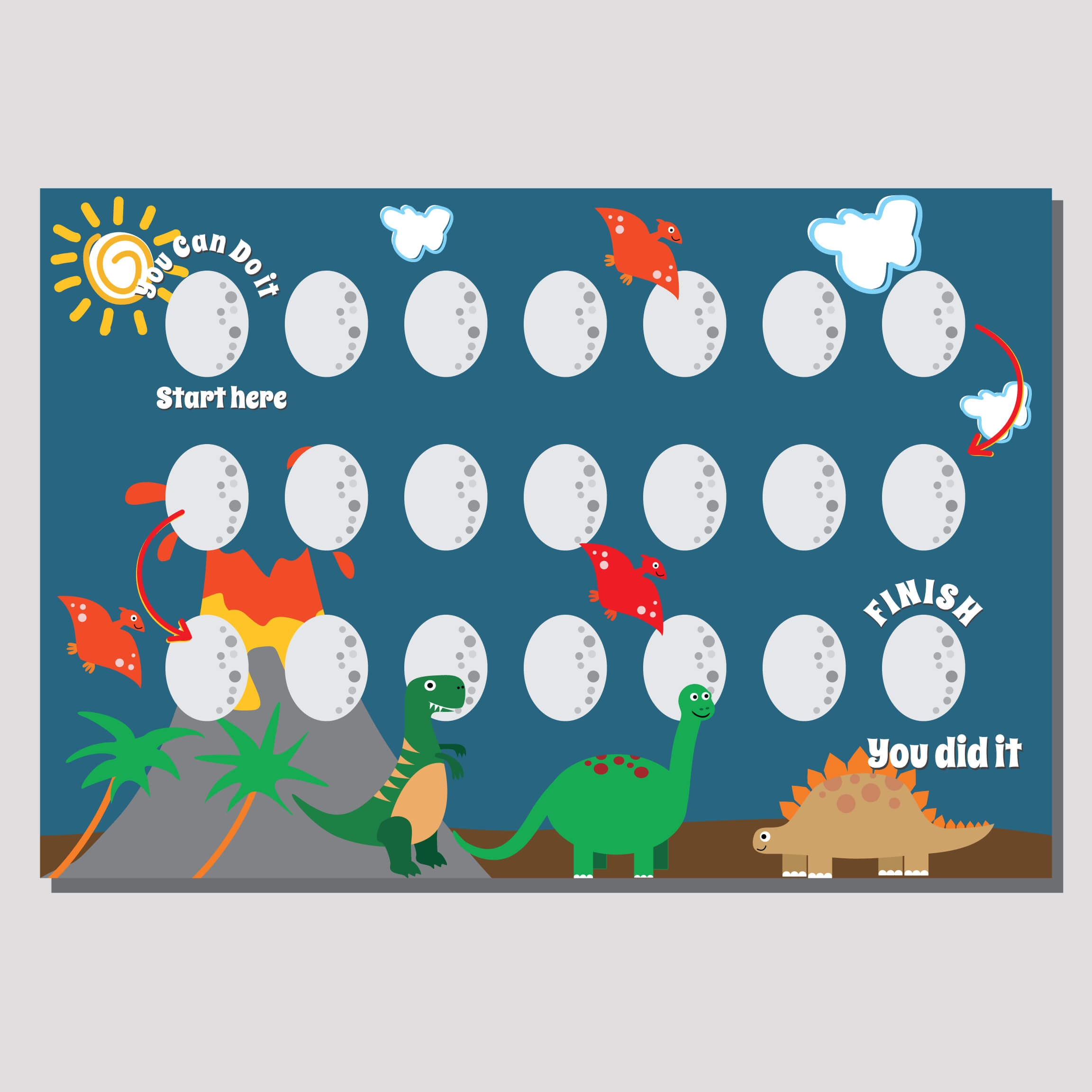 Sticker Potty Chart Printable