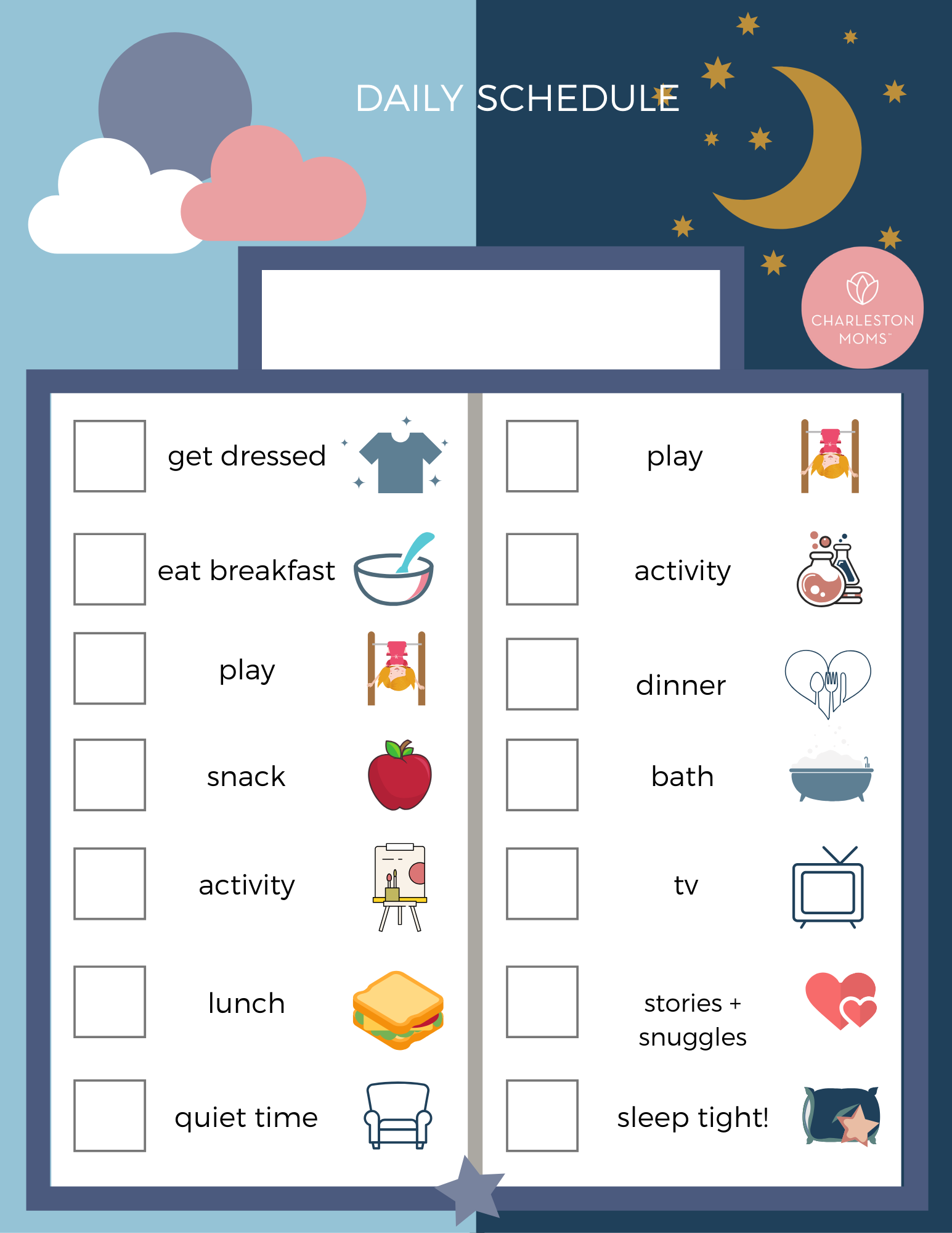 Free Routine Activity Charts Customizable For Your Family Free Routine Activity Charts Customizable For Your Family