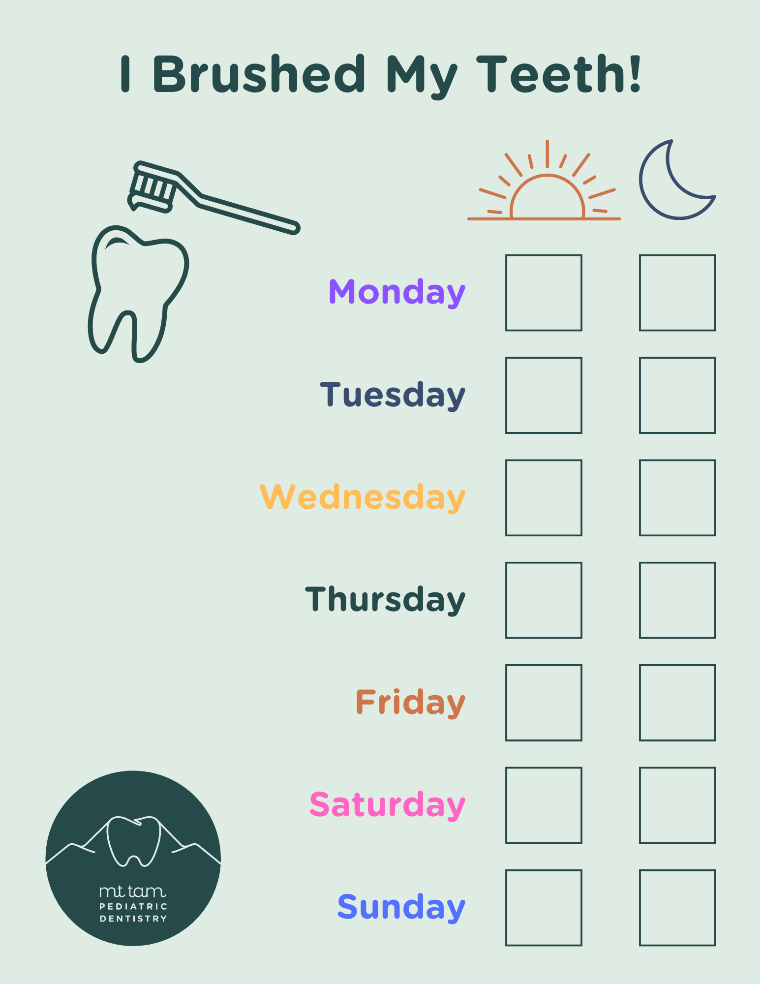 How Often Should My Child Brush Plus Free Toothbrushing Chart How Often Should My Child Brush Plus Free Toothbrushing Chart