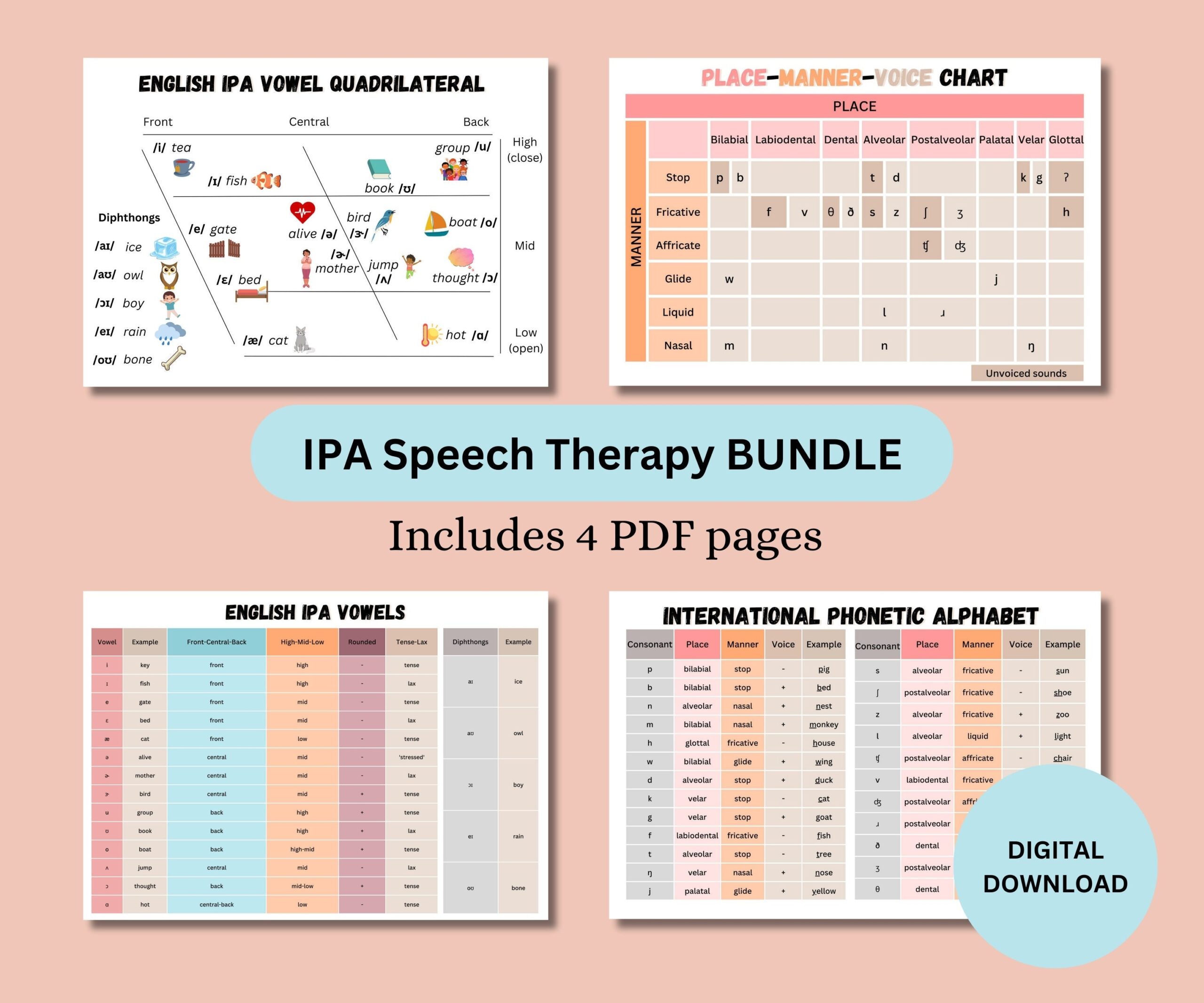 Printable Ipa Chart