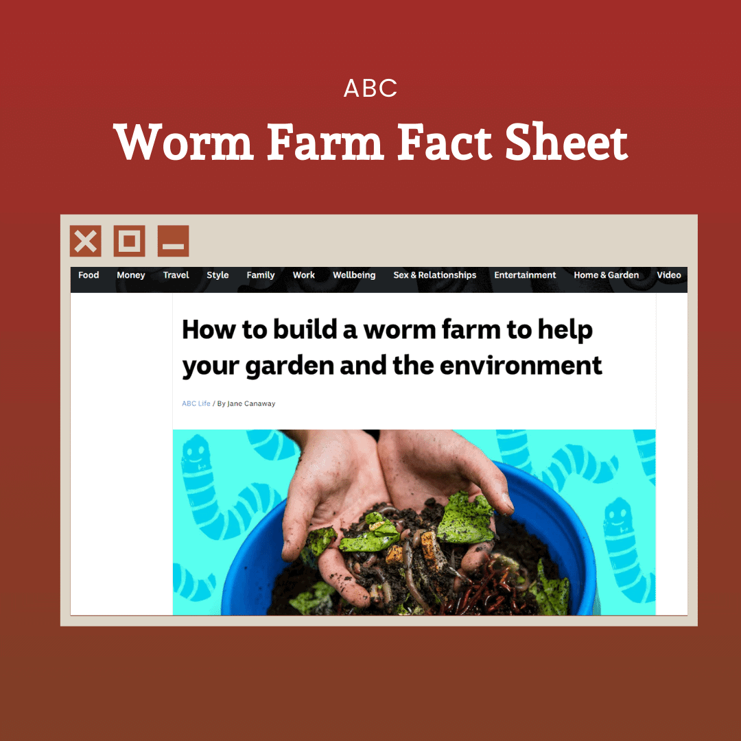Printable Worm Farm Food Chart