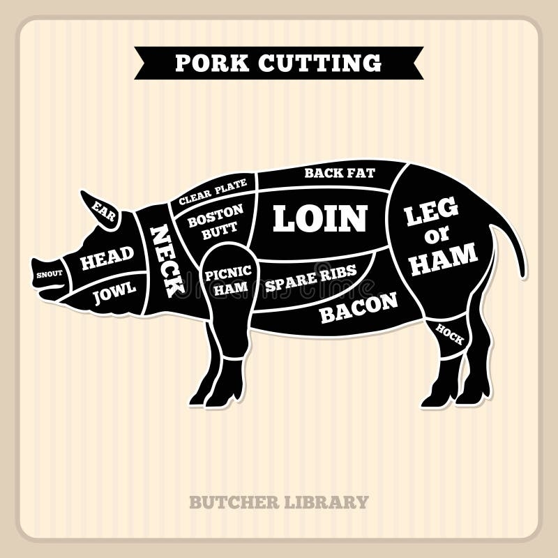 Meat Cutting Chart Stock Illustrations 271 Meat Cutting Chart Stock Illustrations Vectors U0026 Clipart Dreamstime