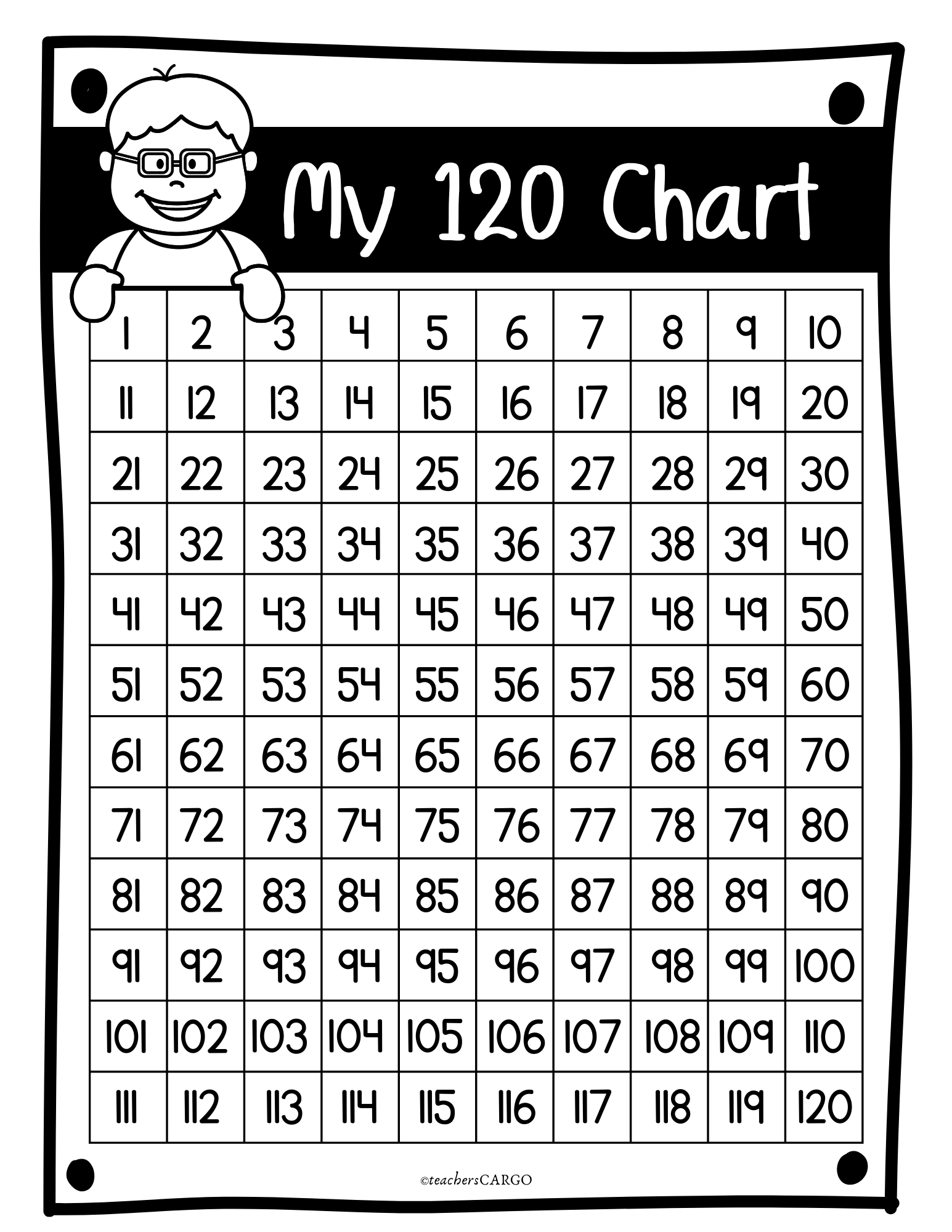 Missing Numbers To 120 Counting To 120 Worksheets 120 Chart And Blank Cha