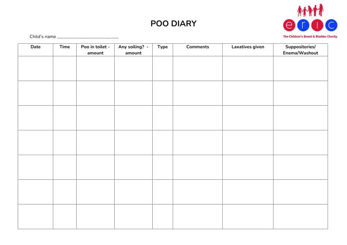 Poo Diary ERIC Poo Diary ERIC