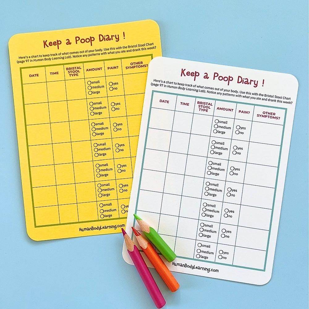 Printable Stool Chart