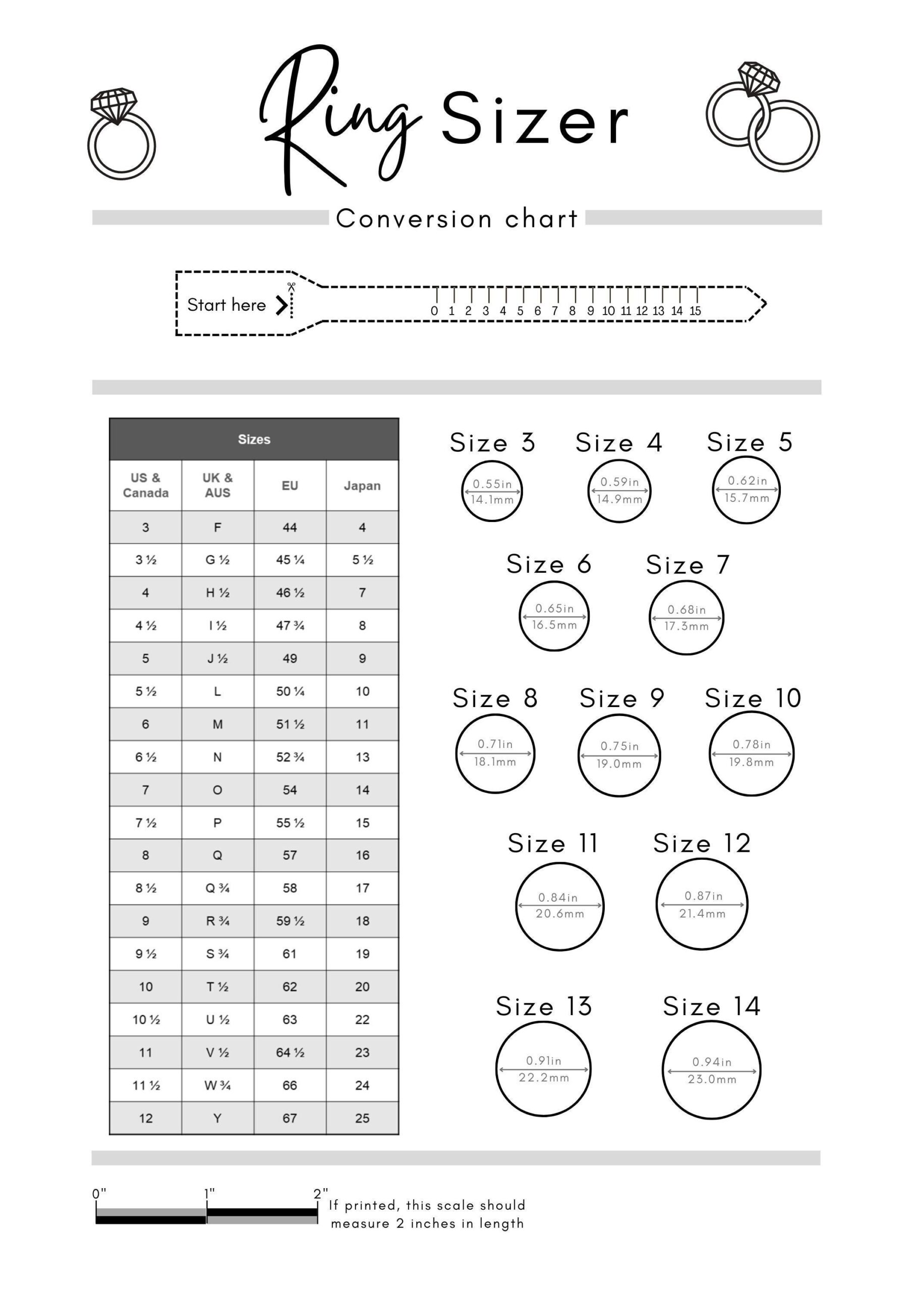 Printable Ring Sizer Accurate Ring Size Finder Measuring Tool International Ring Size Chart Measure Finger Instant Download Etsy Printable Ring Sizer Accurate Ring Size Finder Measuring Tool International Ring Size Chart Measure Finger Instant Download Etsy