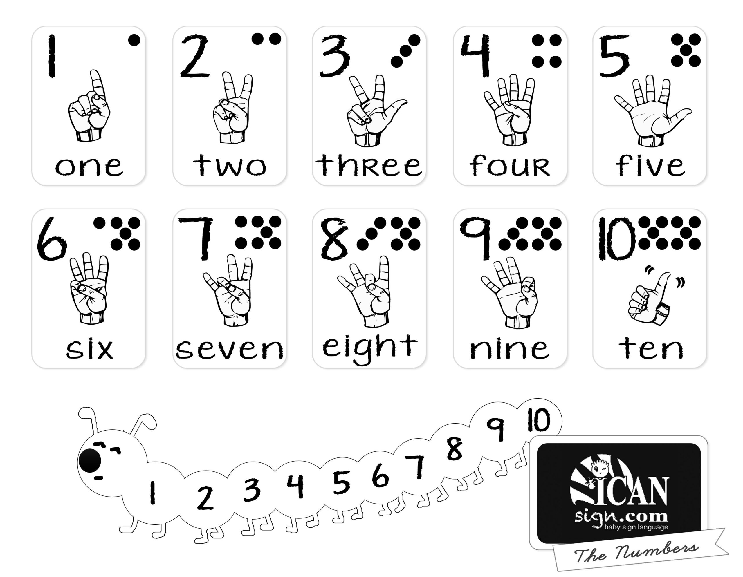 Sign Language Chart Printable