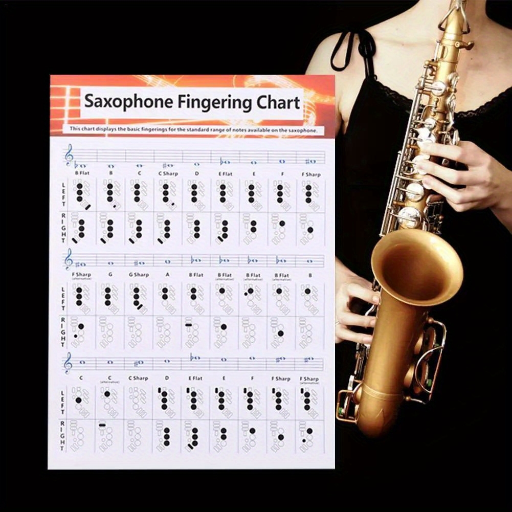 Printable Alto Sax Finger Chart