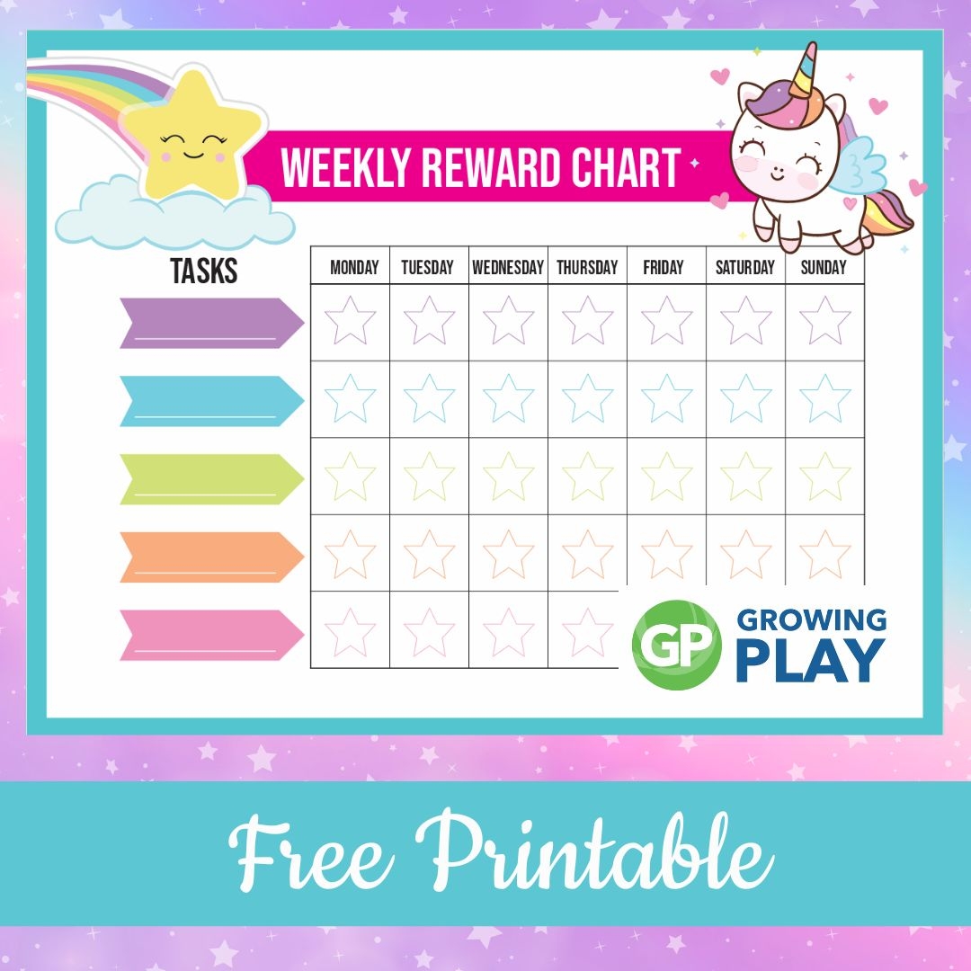 Free Printable Reward Charts Free Printable Reward Charts