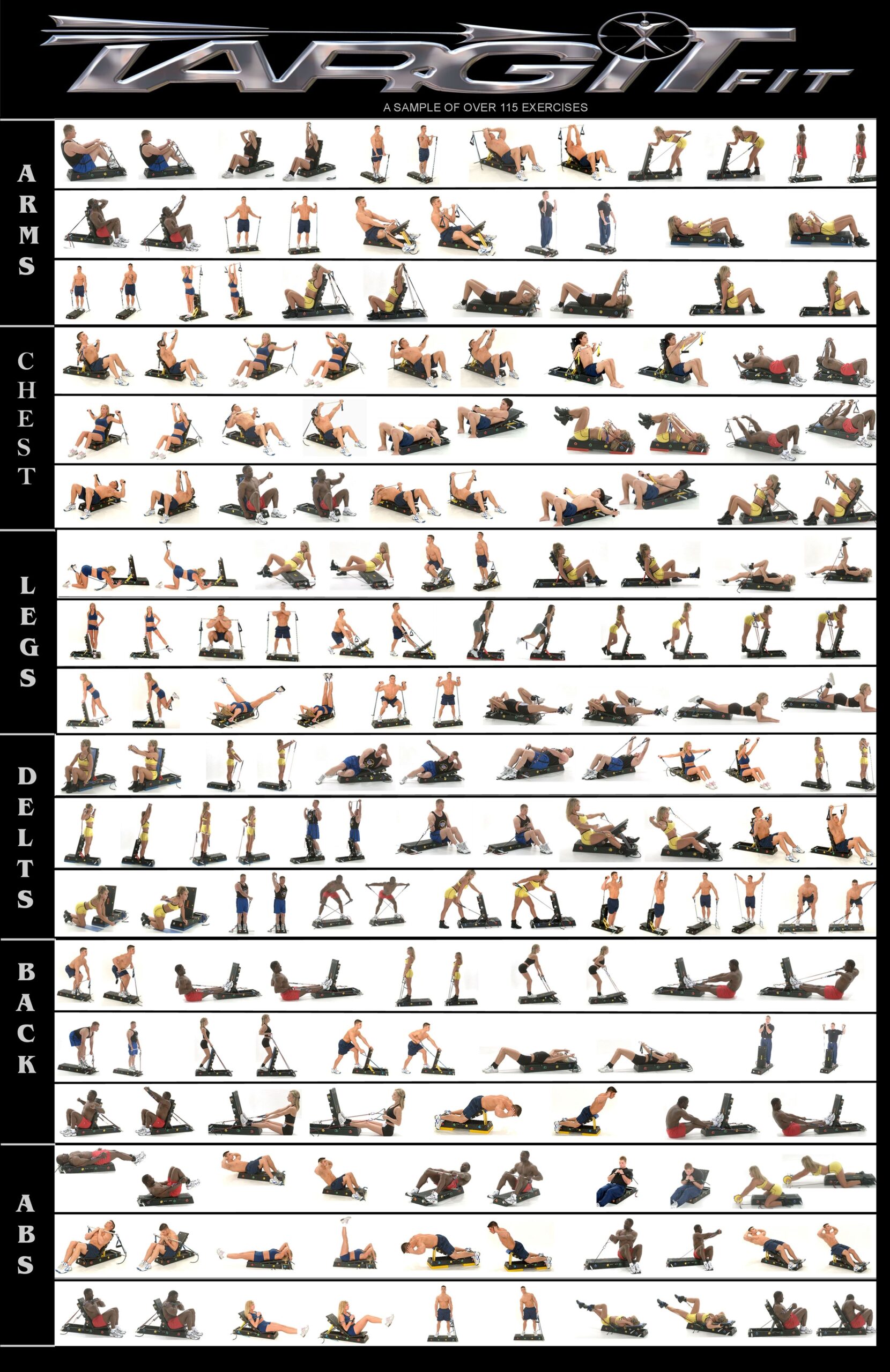 Workout Chart Workout Poster Workout Poster For Home Gym Worksheets Library