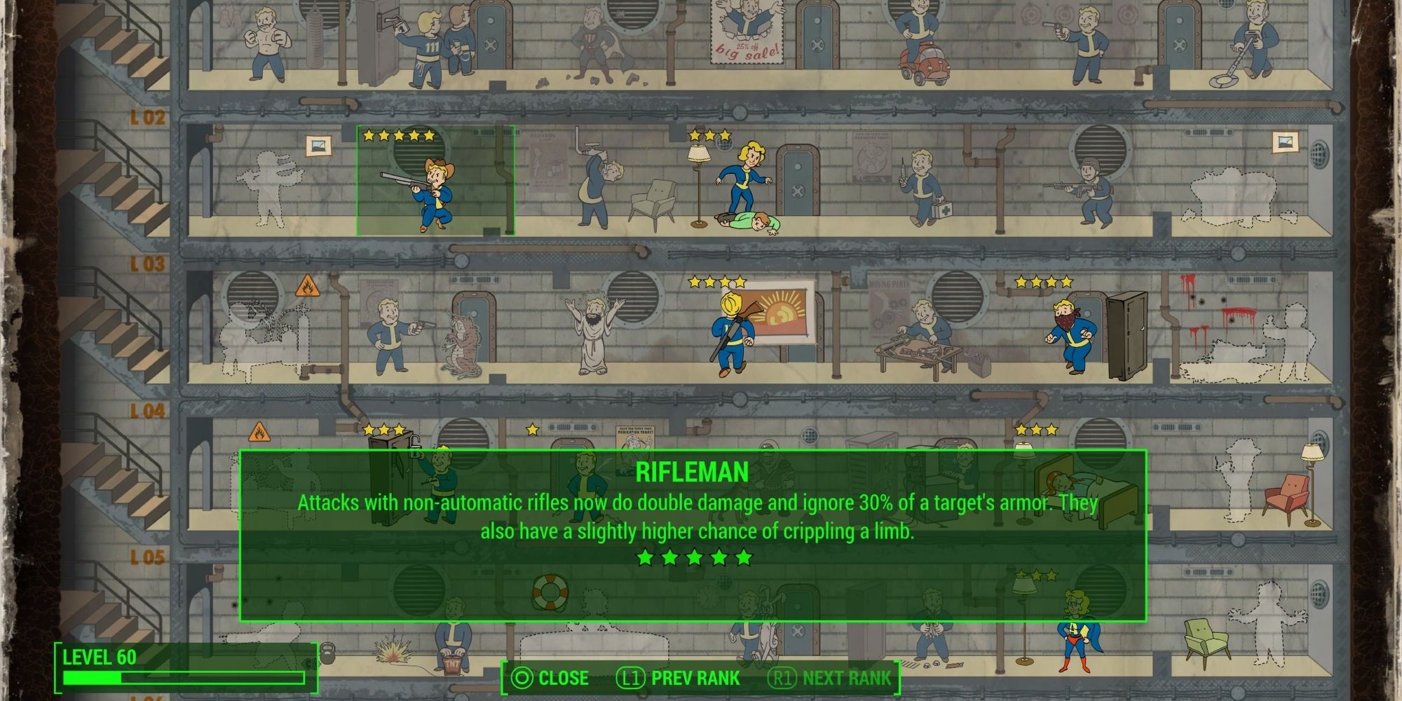Printable Fallout 4 Perk Chart