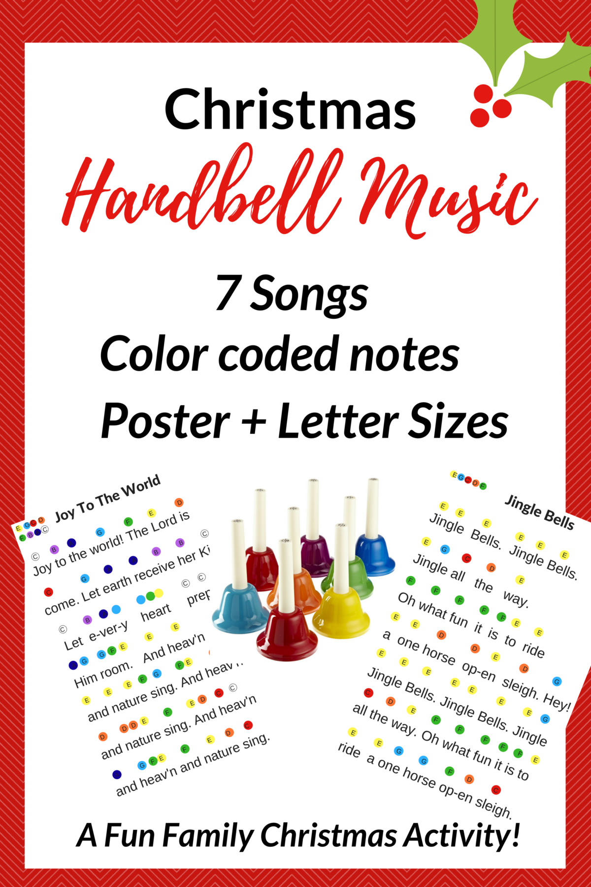 Handbell Notes Chart Printable Handbell Notes Chart Printable