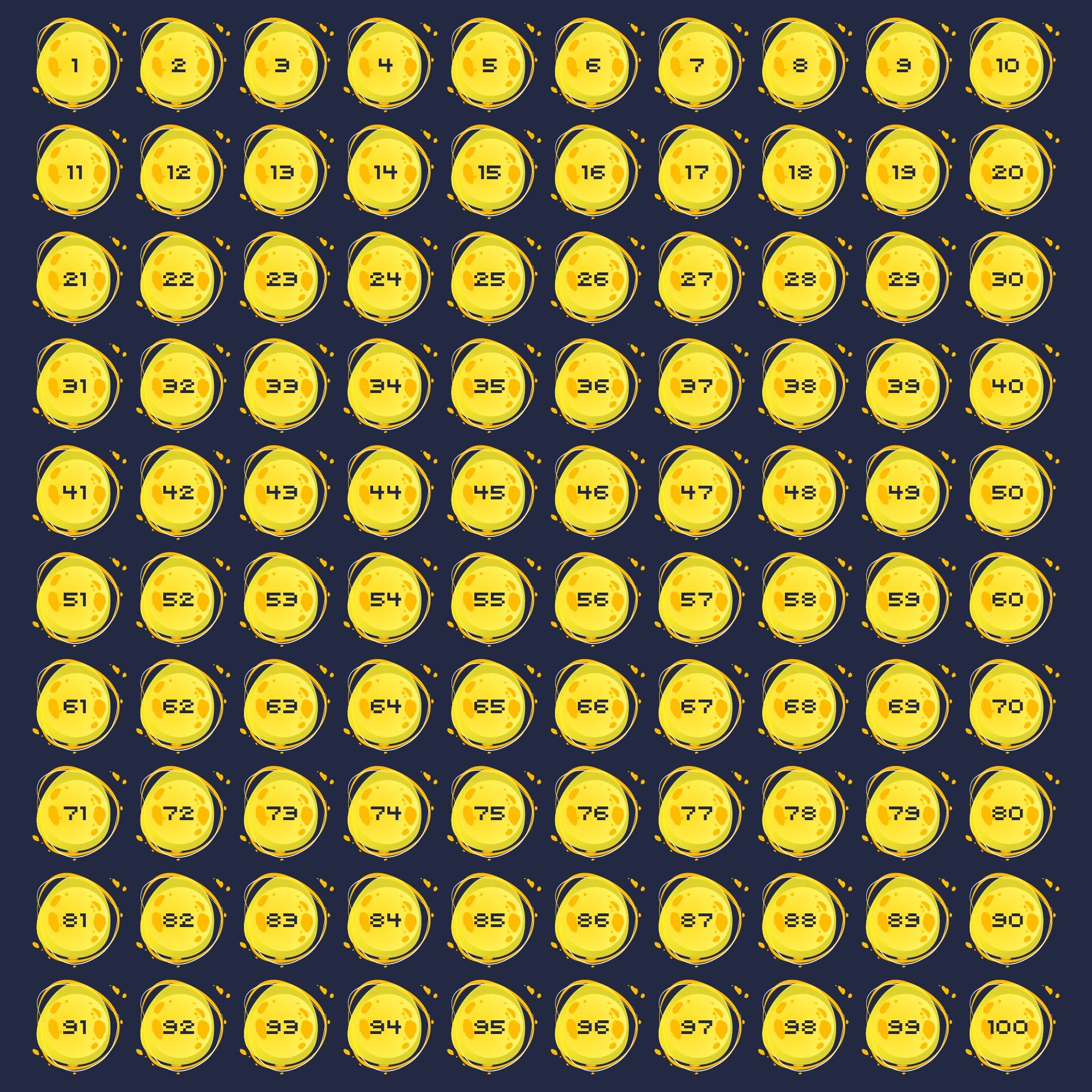 100 Chart Full Page 10 Free PDF Printables Printablee