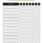 19 Printable Behavior Chart Templates for Kids TemplateLab