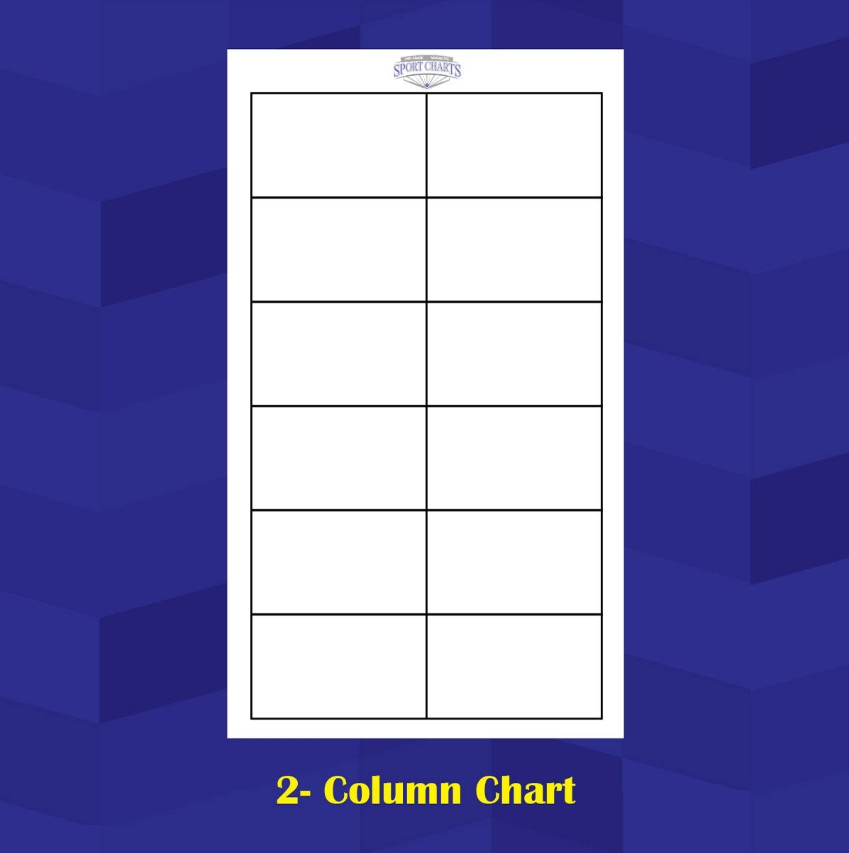 2 Column Chart Printable