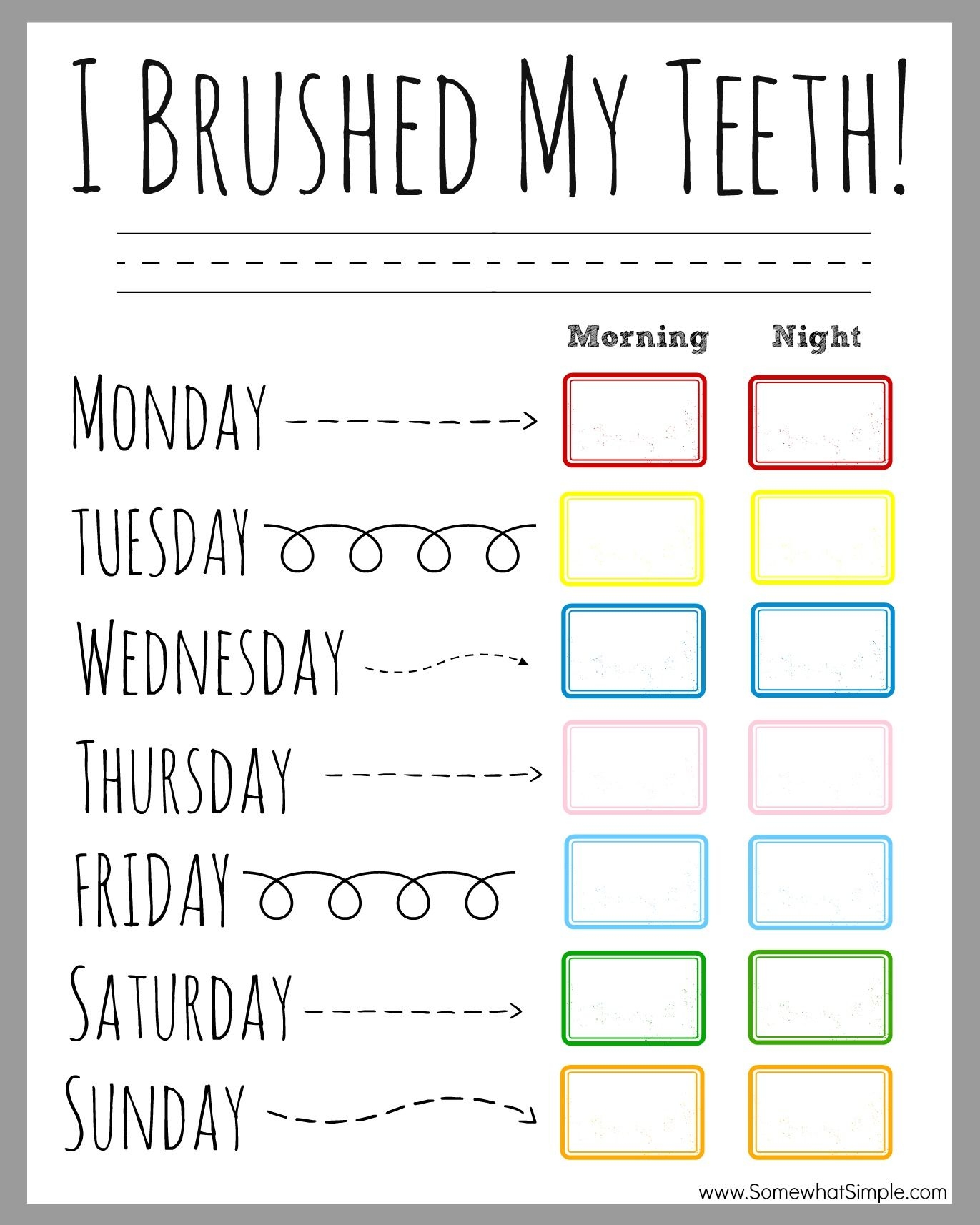 21 Teeth Brushing Incentive Charts Ideas Teeth Tooth Brushing Chart Chart