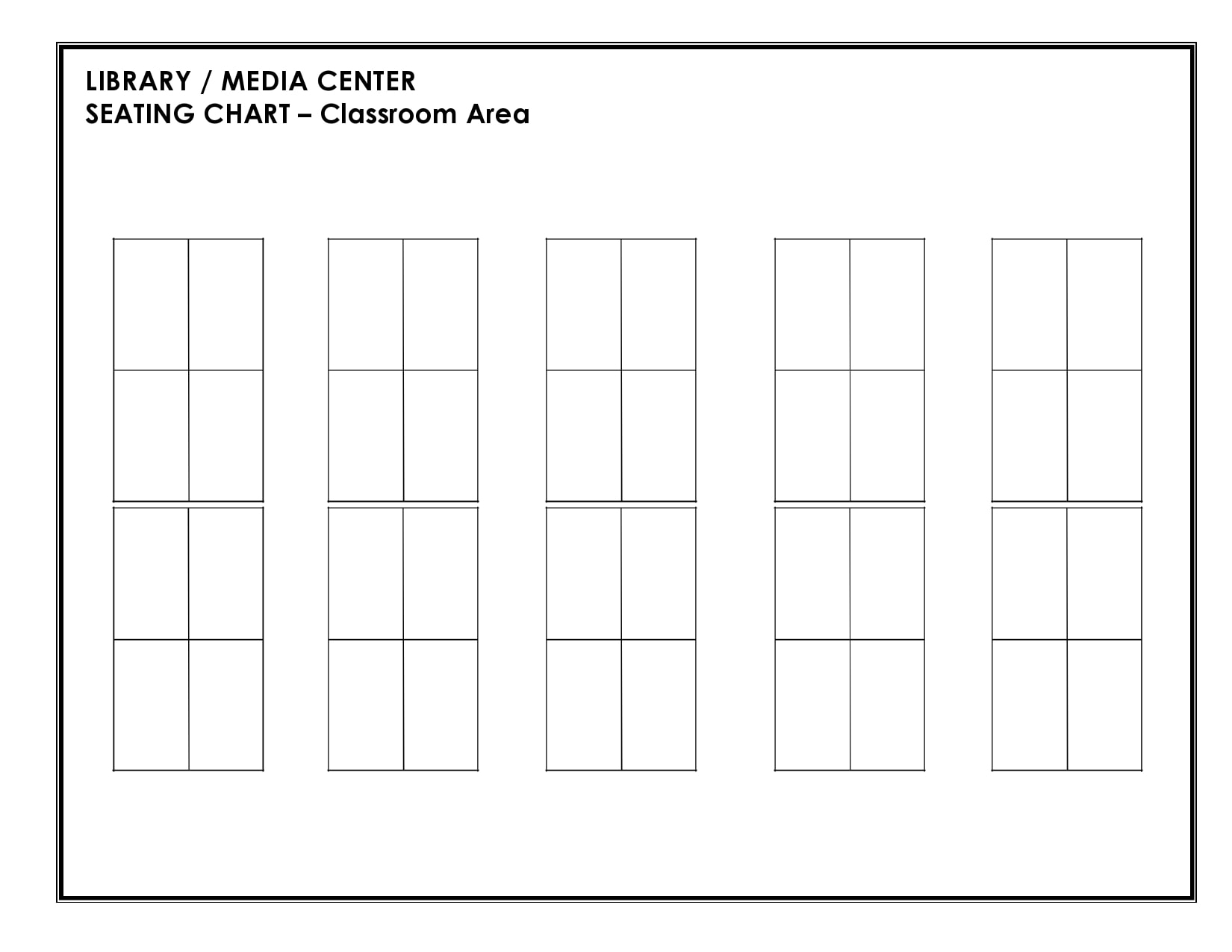40 Perfect Classroom Seating Charts Map Templates 