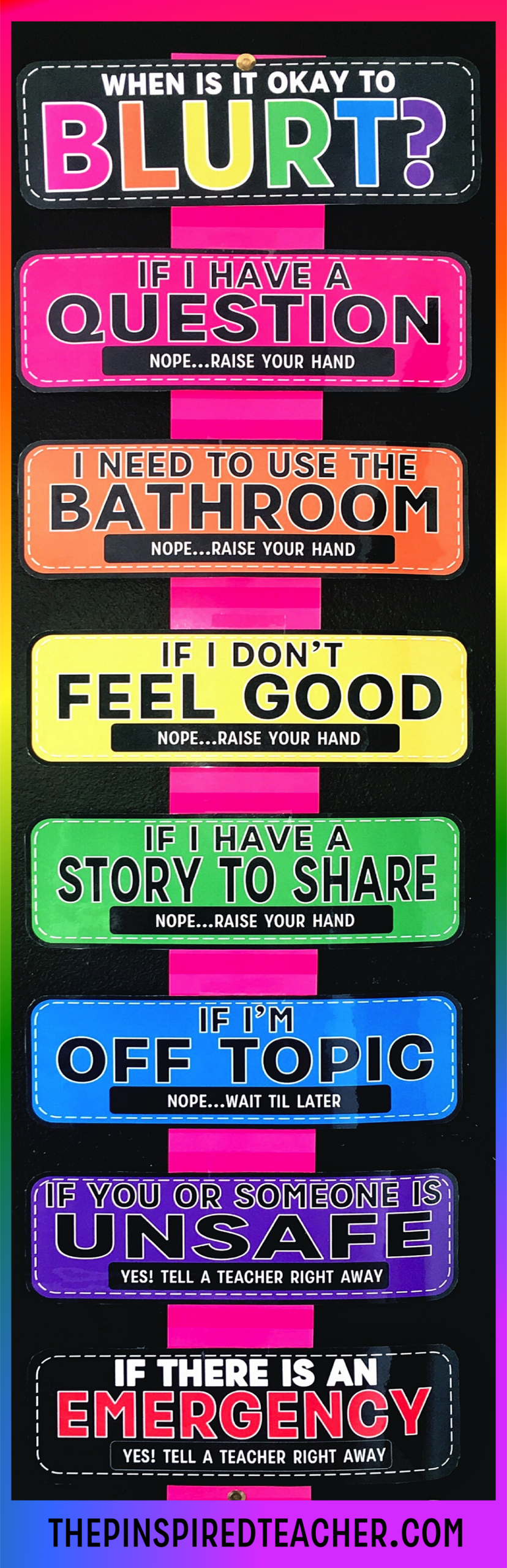 9 Guaranteed Ways To Stop Students From Blurting Out The Pinspired Teacher