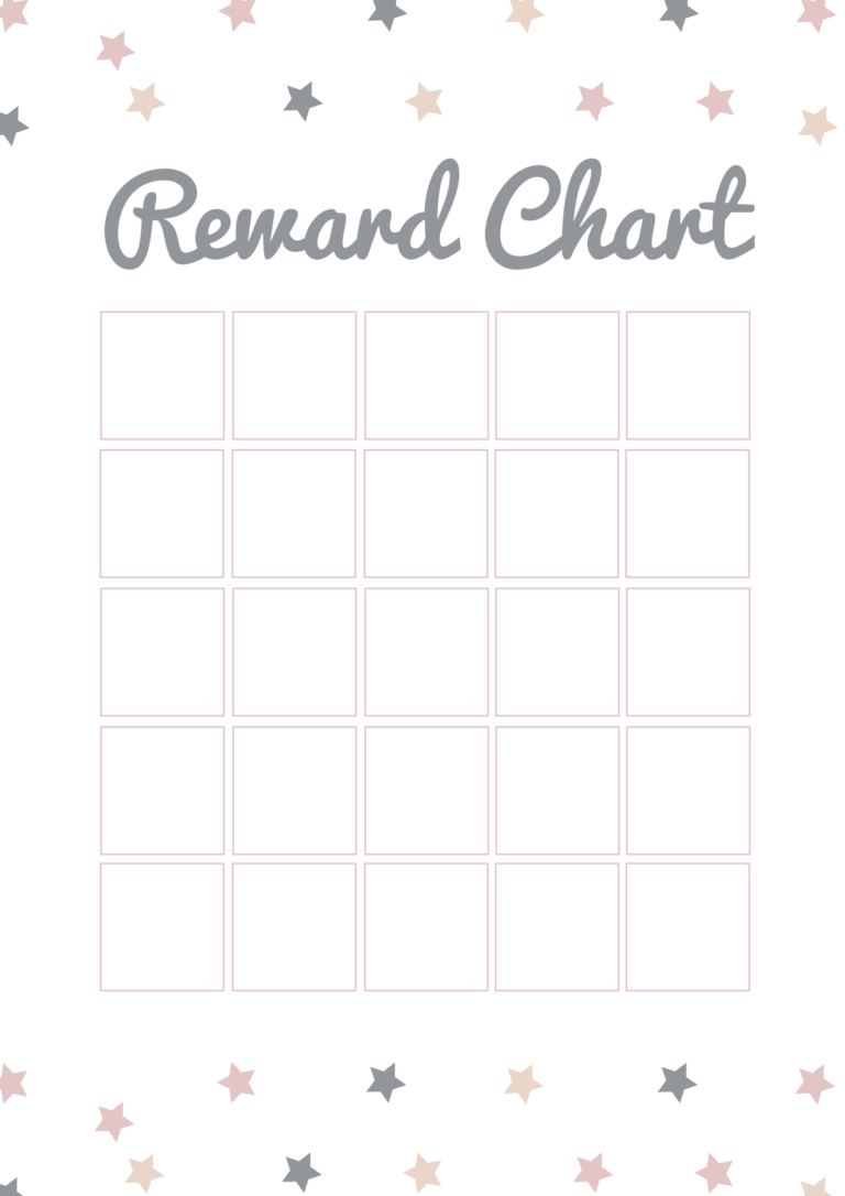 A Simple Reward Chart Free Printable Domestic Fashionista