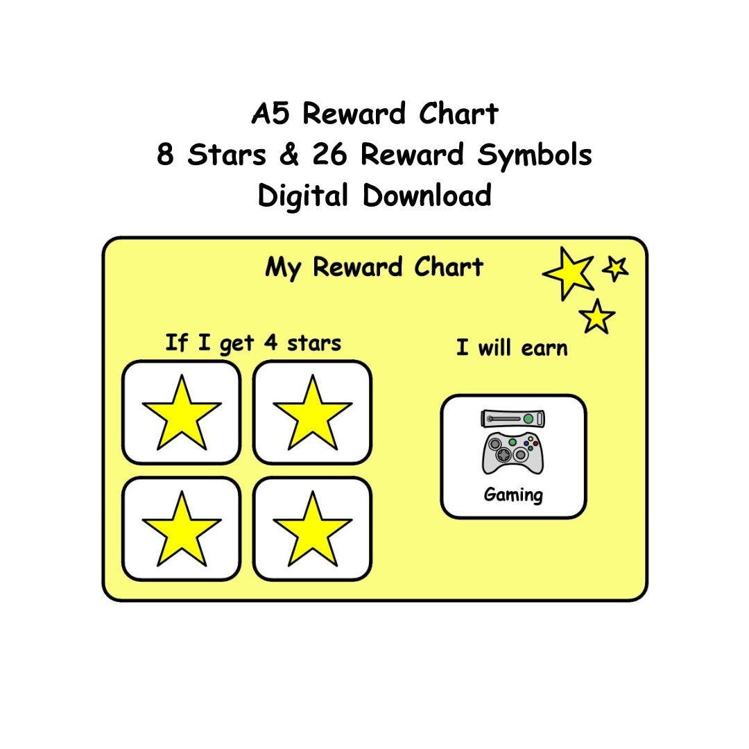 Autism Reward Chart Printable