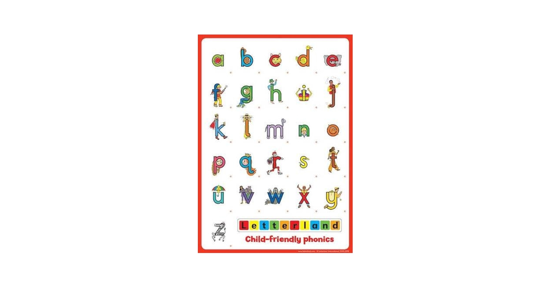 Alphabet Stickers Letterland Lyn Wendon 9781862092532 Amazon Books
