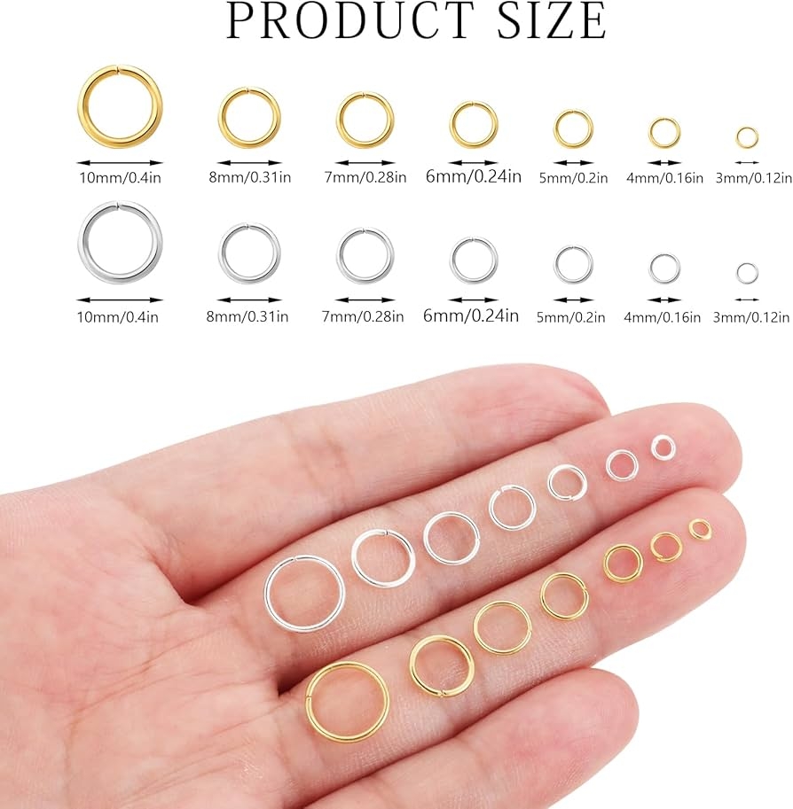 Printable Jump Ring Size Chart