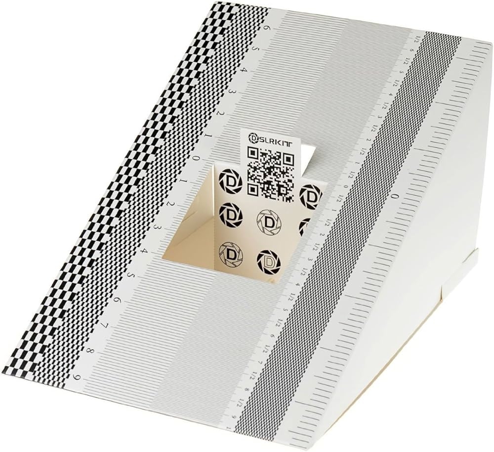 Printable Lens Calibration Chart