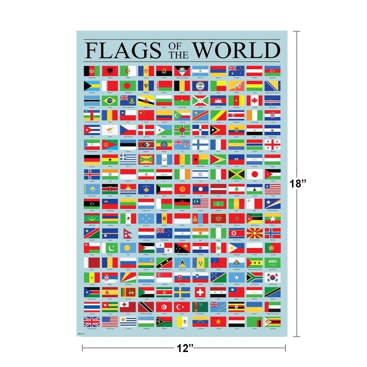 Amazon Flags Of The World Poster Geography Classroom Decor International Country Reference Chart Cool Wall Art Print Poster 12x18 Poster Foundry Office Products Amazon Flags Of The World Poster Geography Classroom Decor International Country Reference Chart Cool Wall Art Print Poster 12x18 Poster Foundry Office Products
