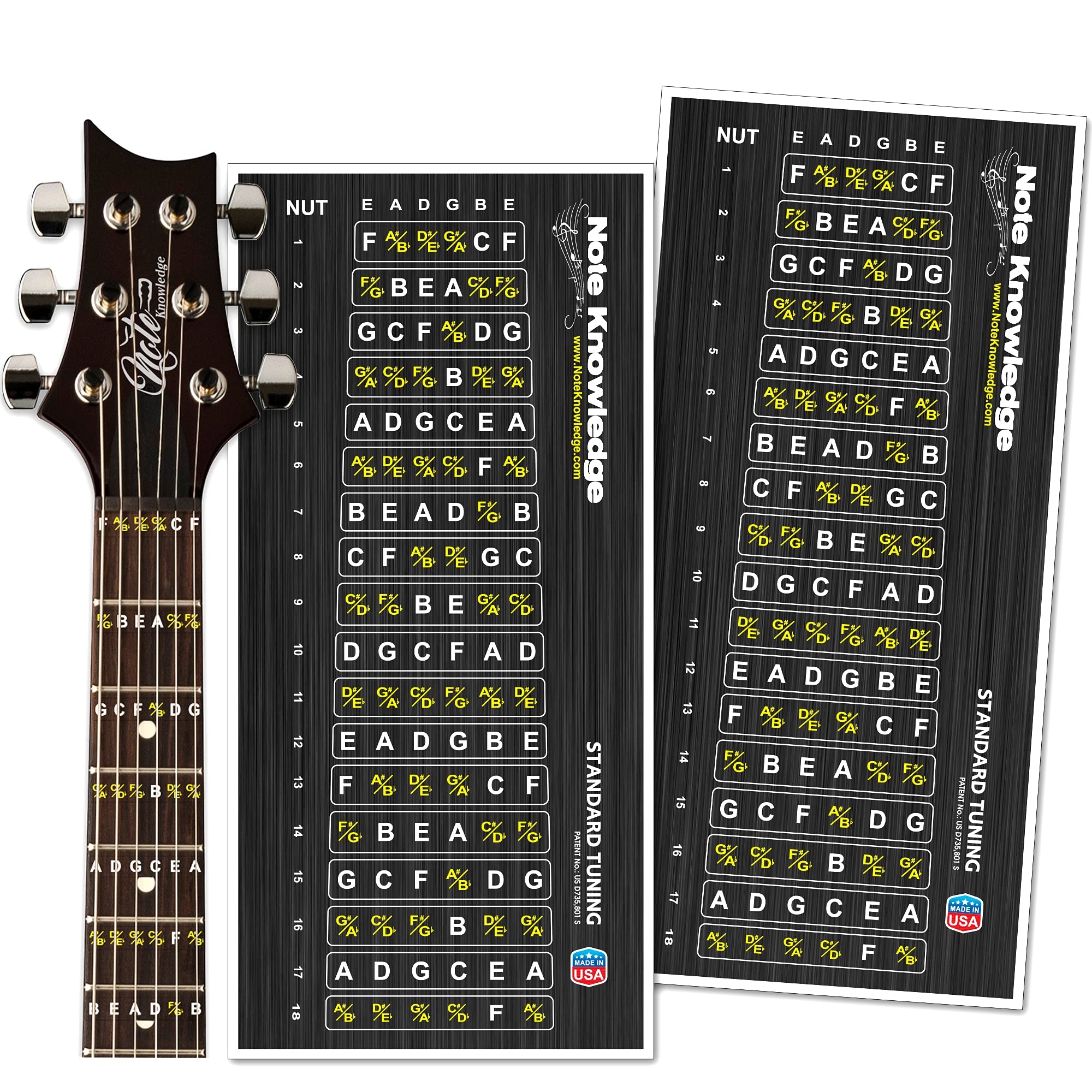 Amazon Guitar Fretboard Note Map Decals Stickers For Learning And Practicing Notes Chords And Scales On Electric And Acoustic Guitar Amazon Guitar Fretboard Note Map Decals Stickers For Learning And Practicing Notes Chords And Scales On Electric And Acoustic Guitar