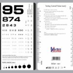 Amazon Rosenbaum Pocket Size Plastic Eye Chart 6 3 8 X 3 Office Products