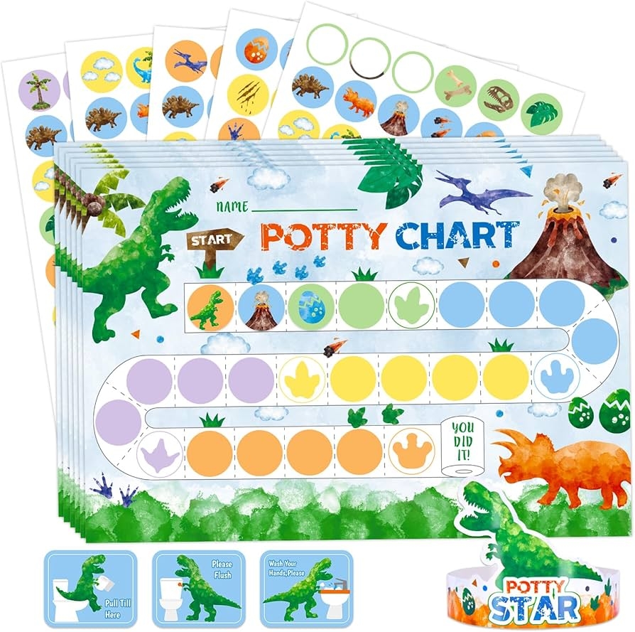 Free Printable Dinosaur Potty Chart