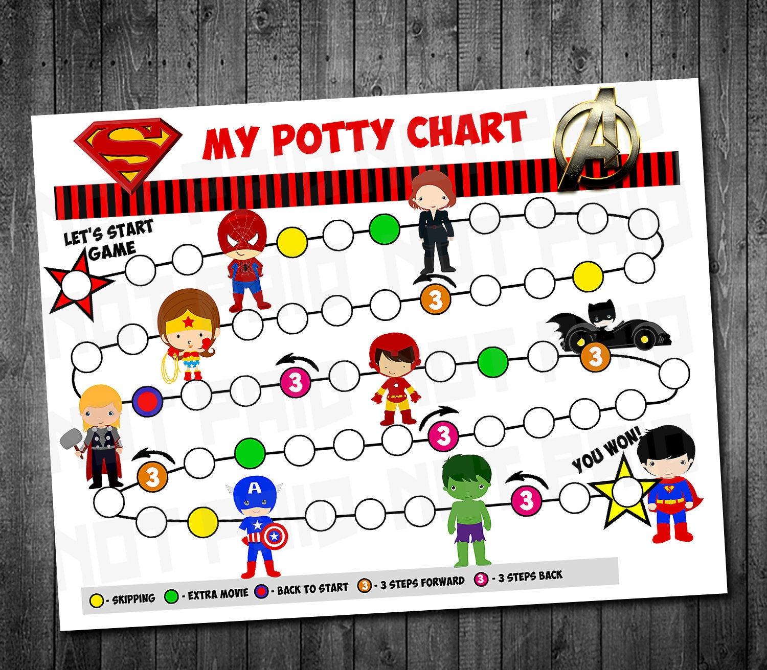 Avengers Reward Chart Avengers Potty Reward Chart MakeMeDesign Avengers Reward Chart Avengers Potty Reward Chart MakeMeDesign