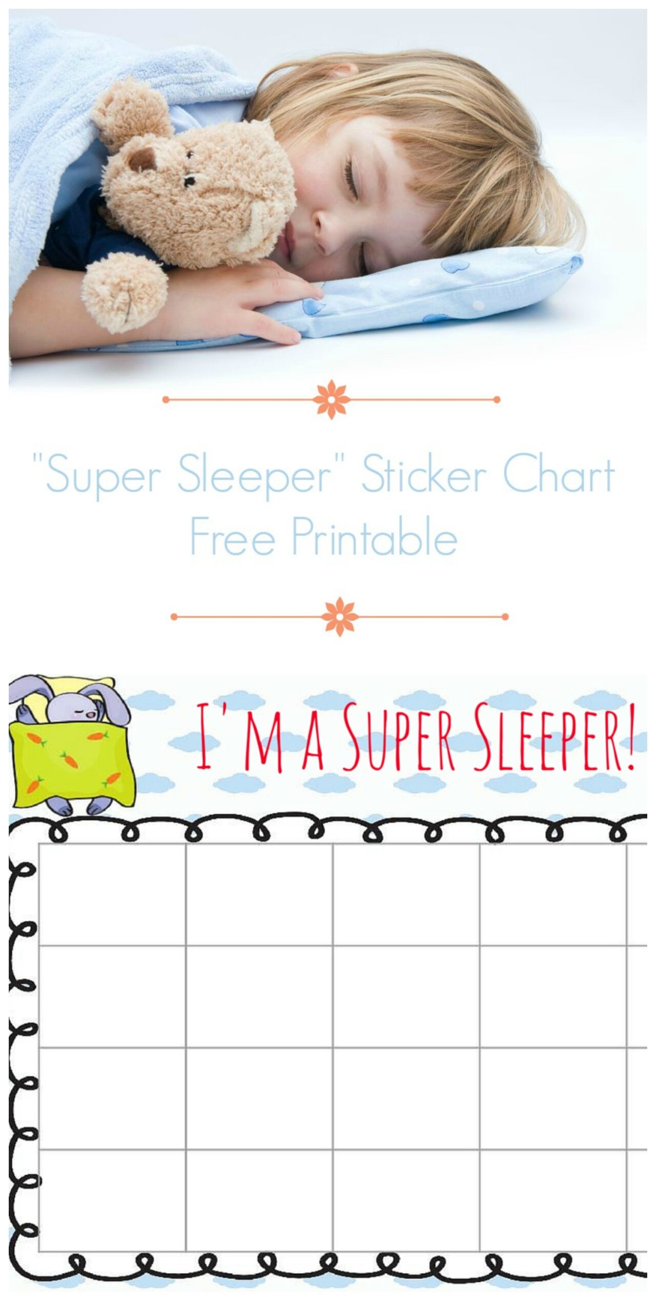 Bedtime Reward Chart When A Child Won t Stay In Bed Simply Sweet Days