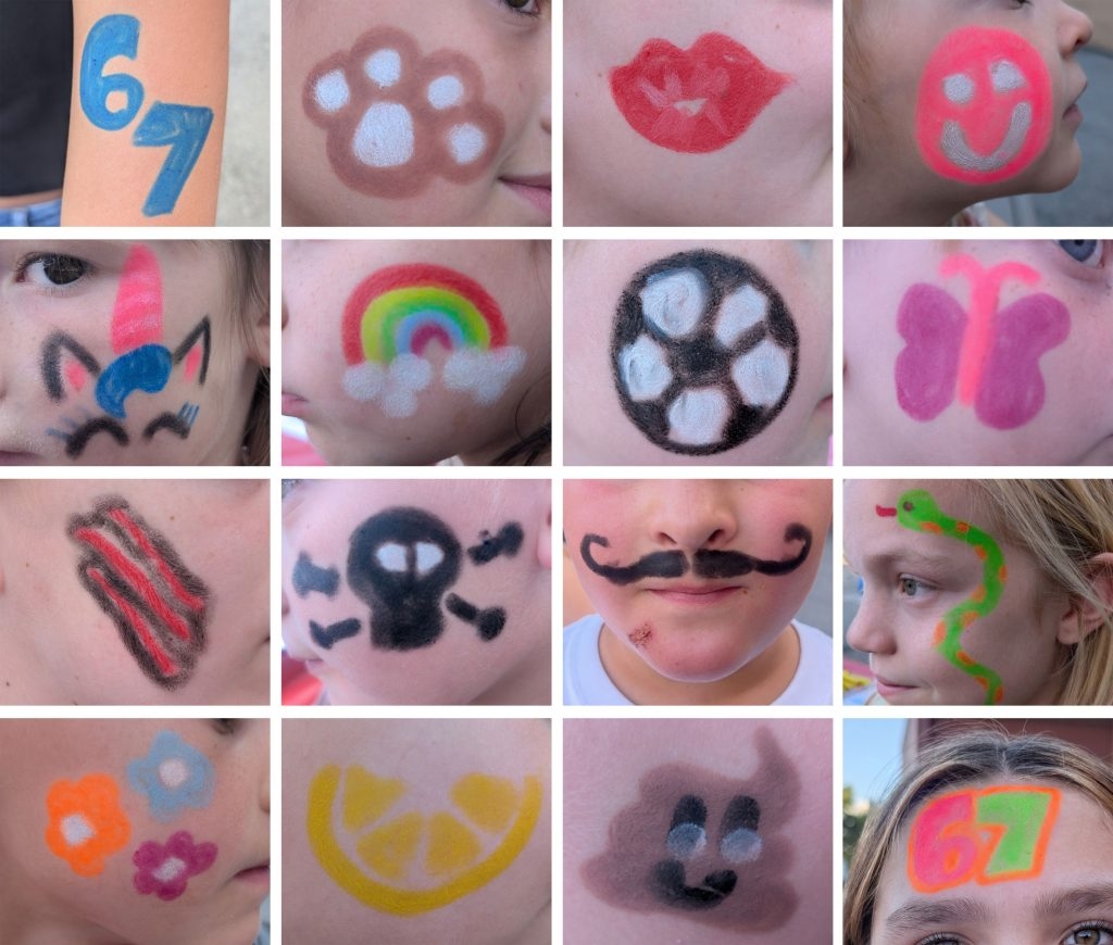 Beginner Face Painting Ideas For Kids printable PDF My Silly Squirts Beginner Face Painting Ideas For Kids printable PDF My Silly Squirts