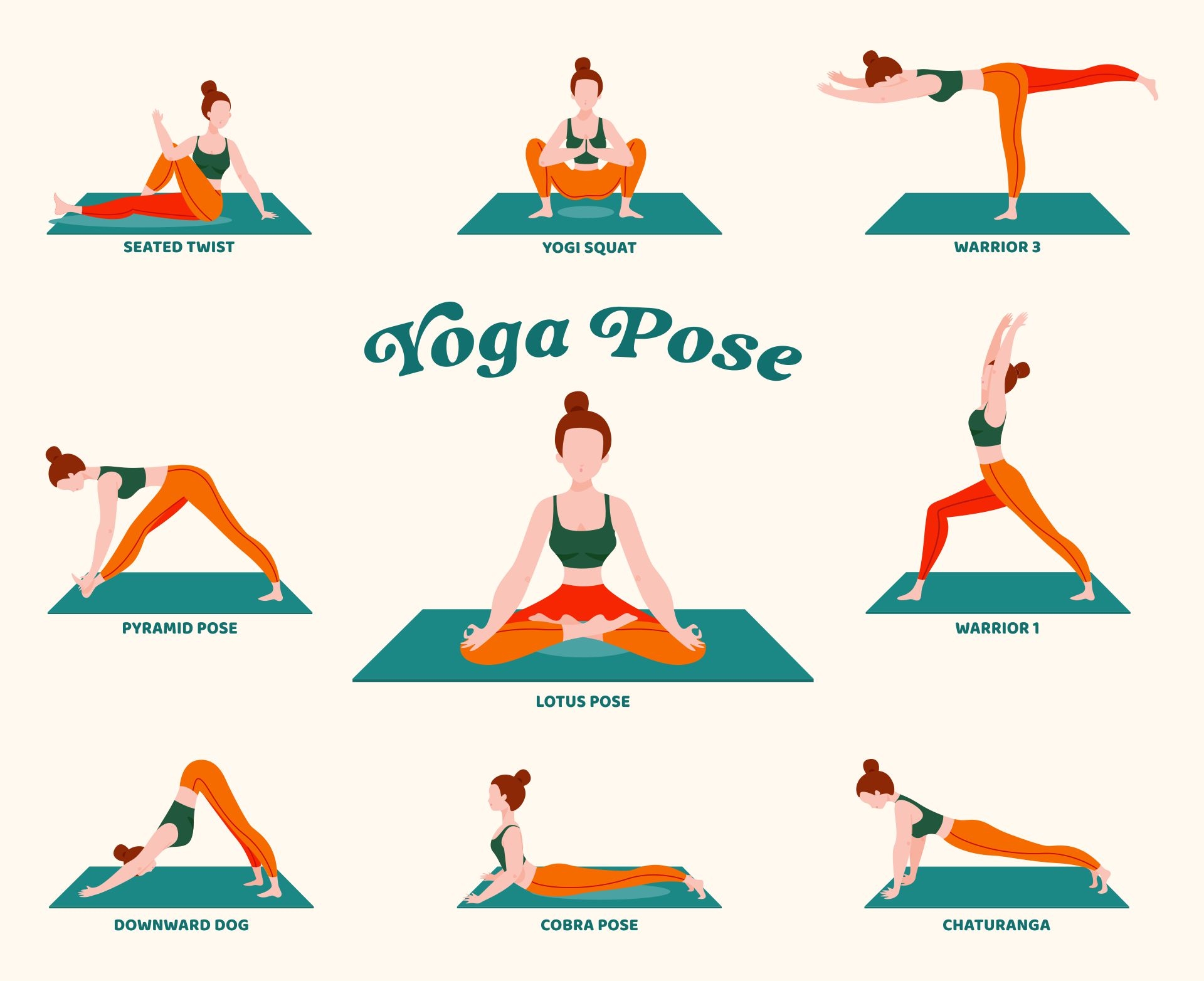 Beginner Pdf Printable Yoga Poses Chart Beginner Pdf Printable Yoga Poses Chart