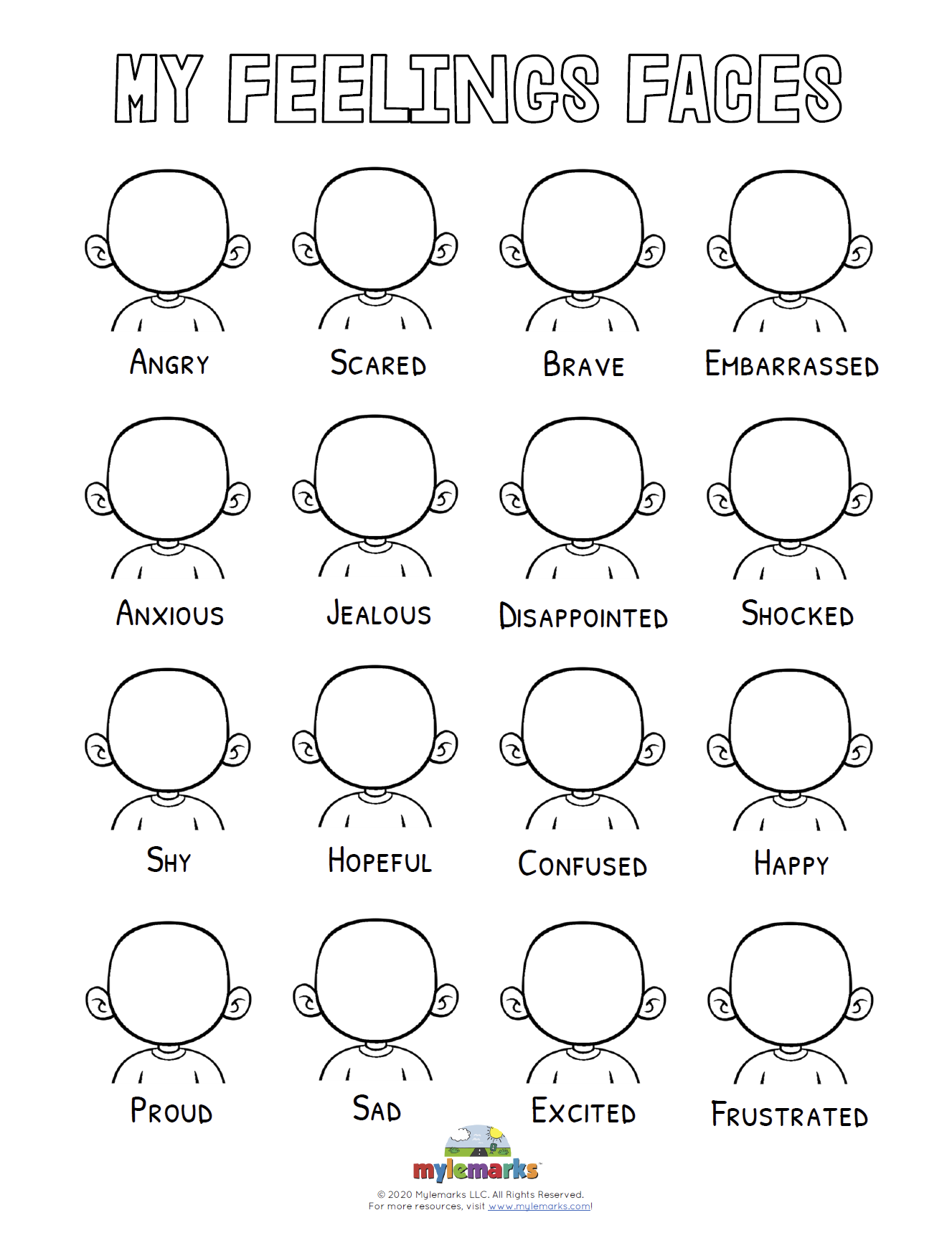 Blank Feelings Faces Blank Feelings Faces