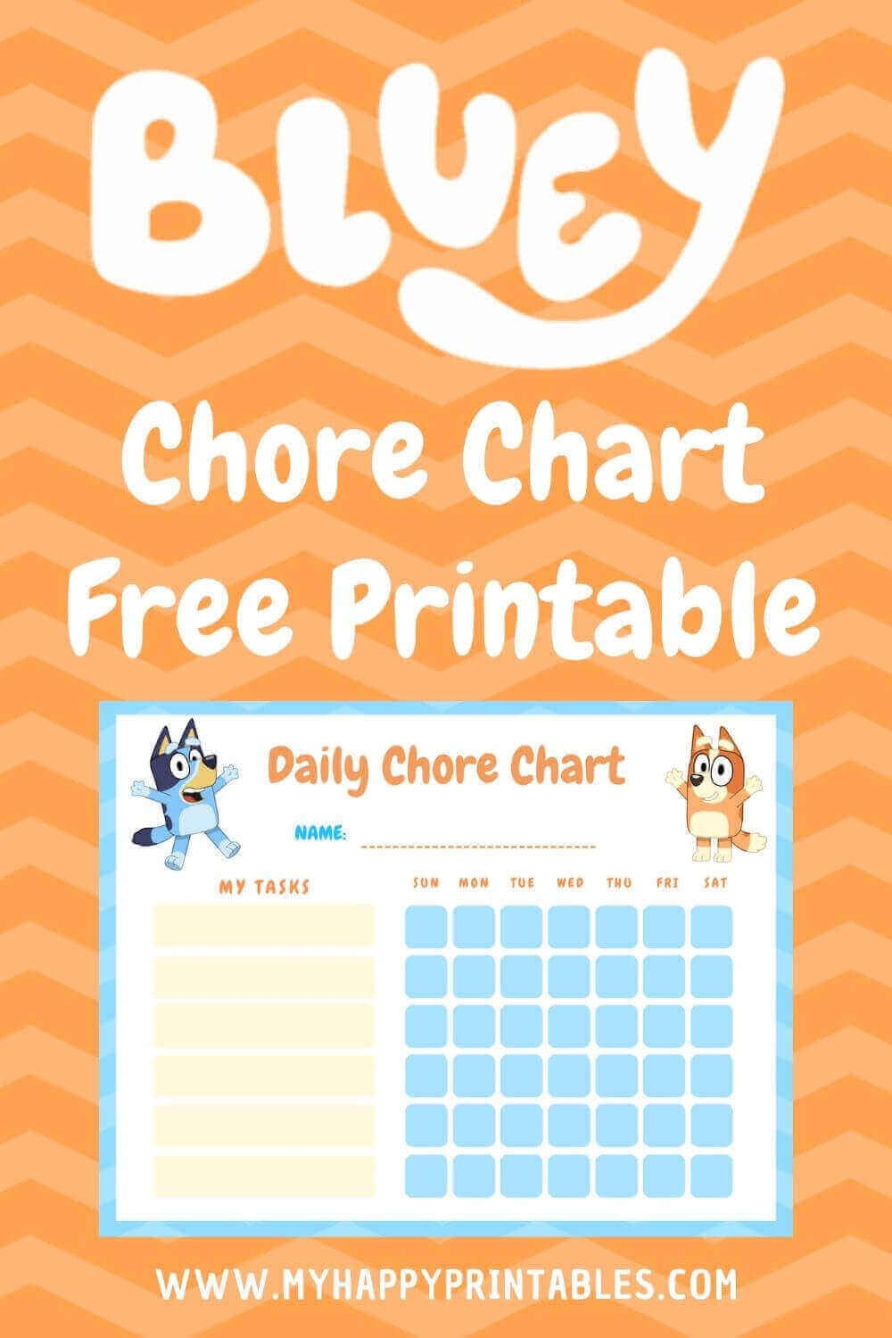 Bluey Chore Chart Free Printable My Happy Printables Bluey Chore Chart Free Printable My Happy Printables