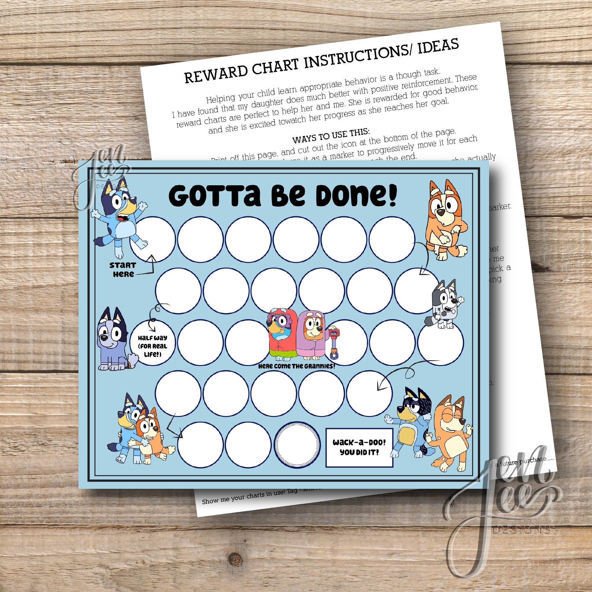 Bluey Reward Chart Printable Instant Download Printable Etsy Bluey Reward Chart Printable Instant Download Printable Etsy
