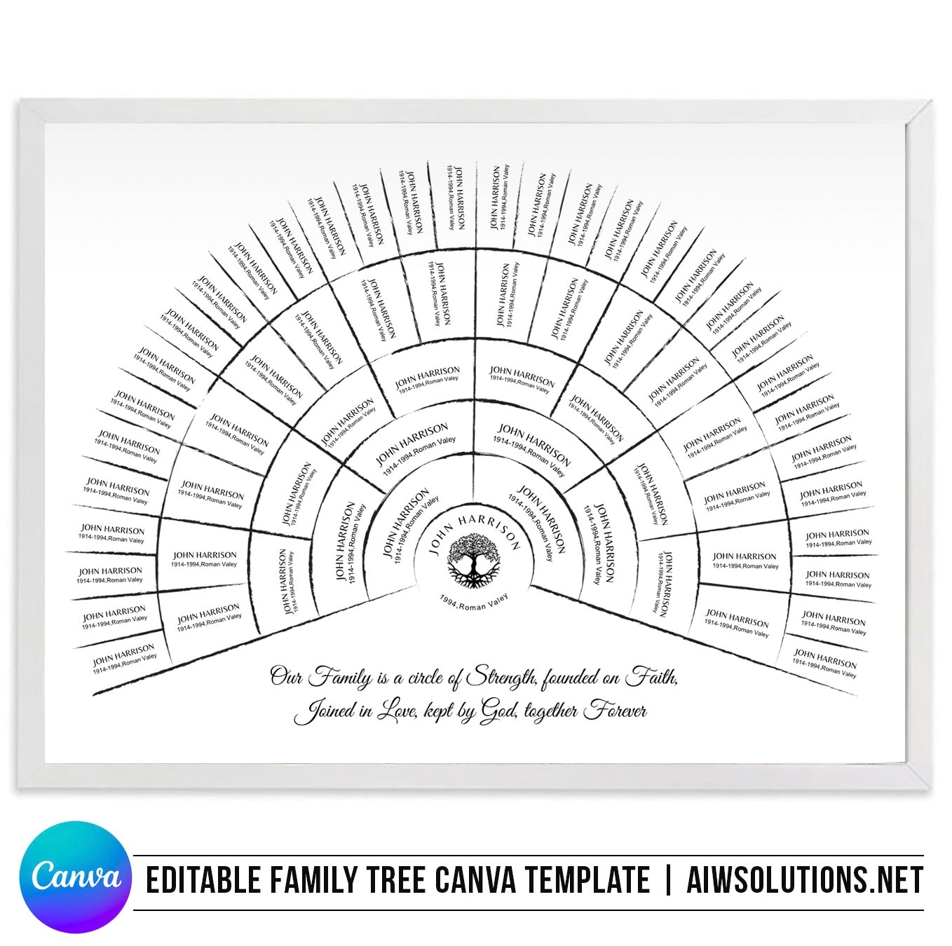 Canva Family Tree 6 Generations Template Editable Fan Chart Template Genealogy Reunion Modern Family Tree Modern Genealogy Etsy Canva Family Tree 6 Generations Template Editable Fan Chart Template Genealogy Reunion Modern Family Tree Modern Genealogy Etsy