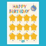Celebrate Student Birthdays With Our Free Class Birthday Chart