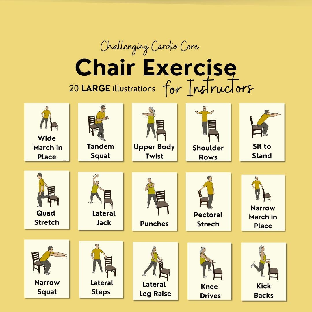 Free Printable Exercise Chart For Seniors