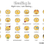 Checking In The Emoji Emotions Chart Mindful PE Teacher