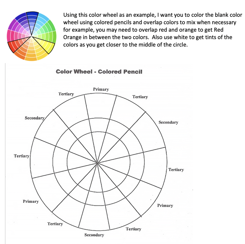 Color Theory Chart Printable