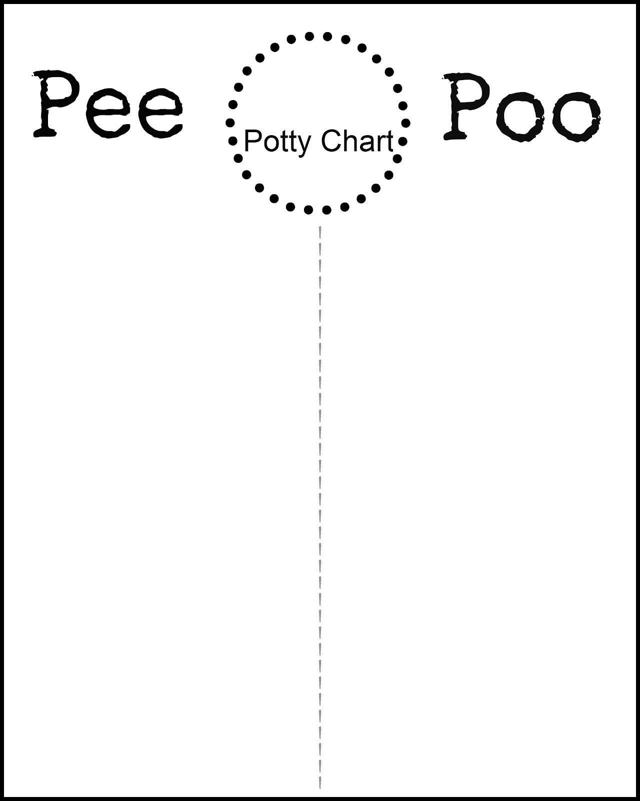 Poop Chart Printable