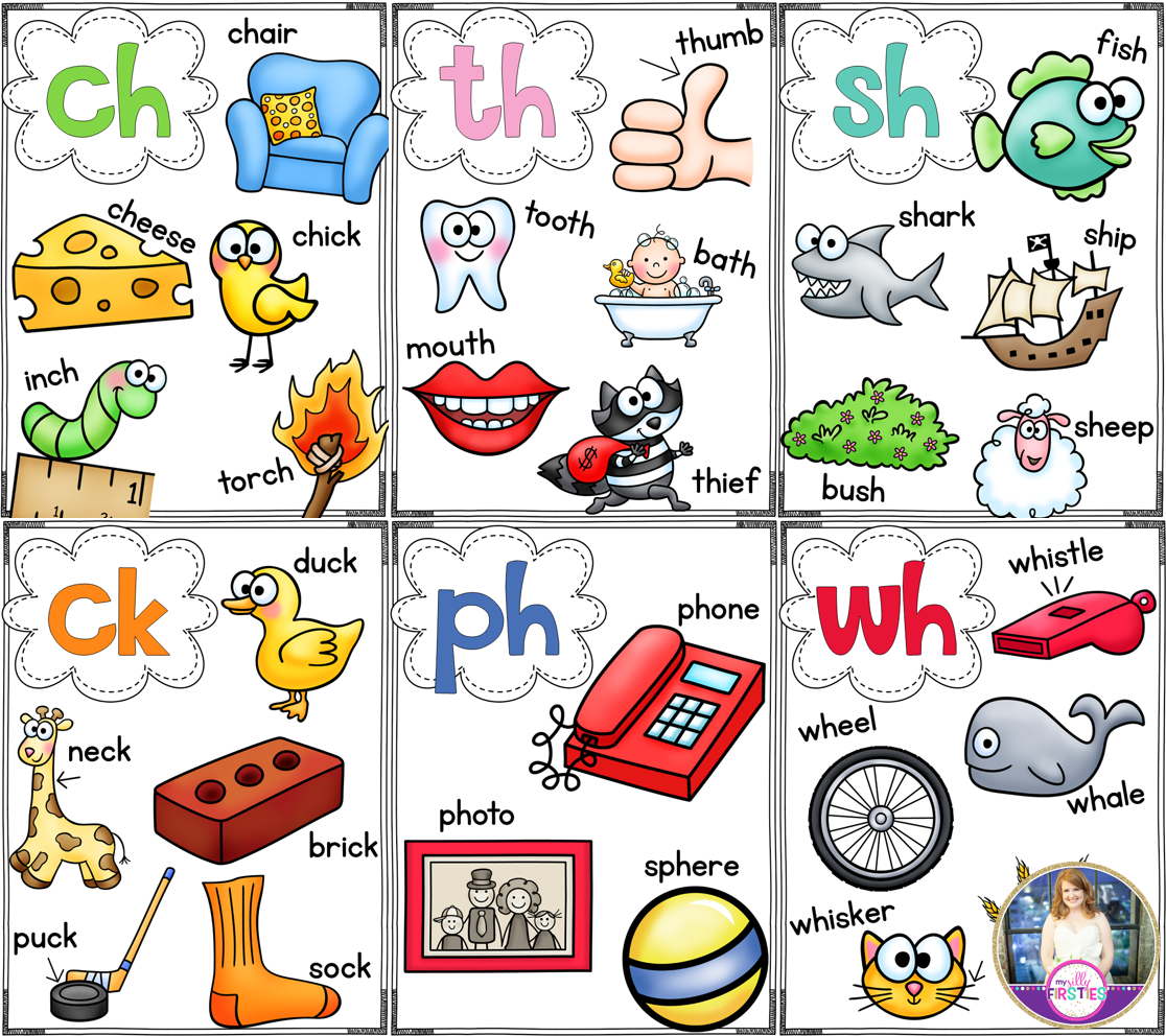 Digraph Activities Centers Printables Crafts Books Games 